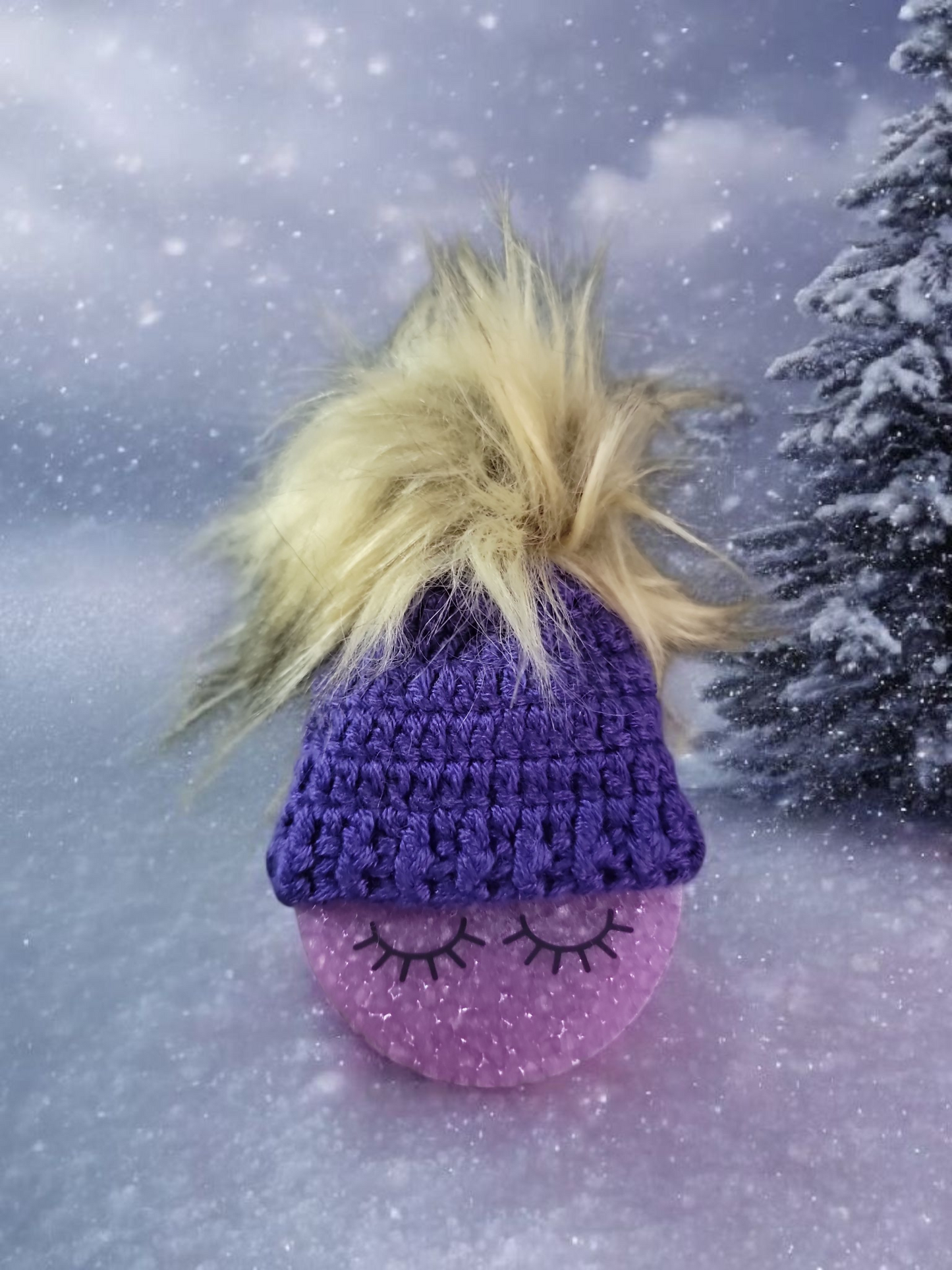 Winter Hat Car Freshie