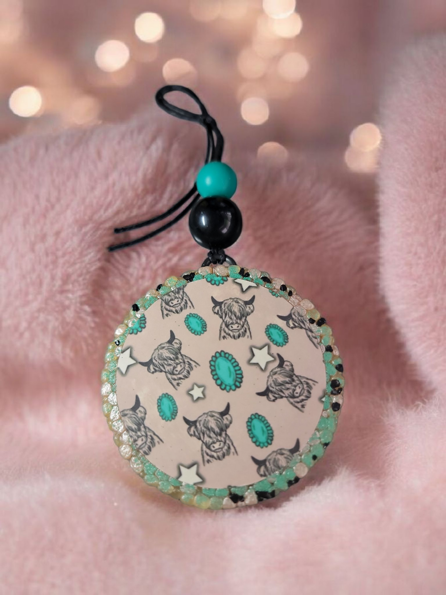 Highland Conch Car Freshie