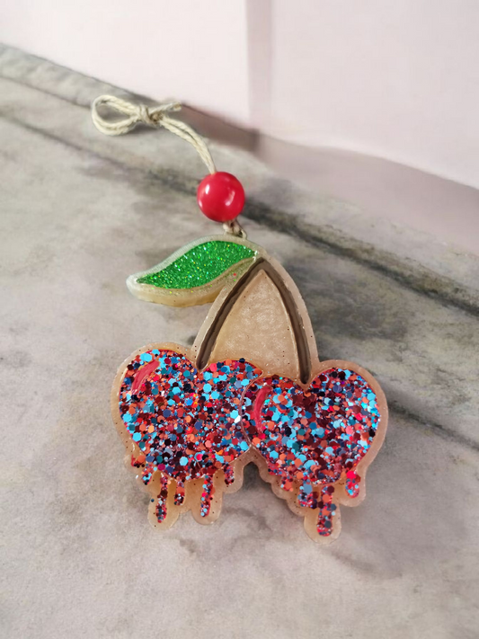 Sparkle Cherries Car Freshie