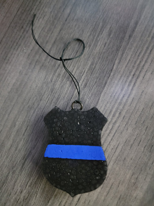 Thin Blue Line Small Car Freshie