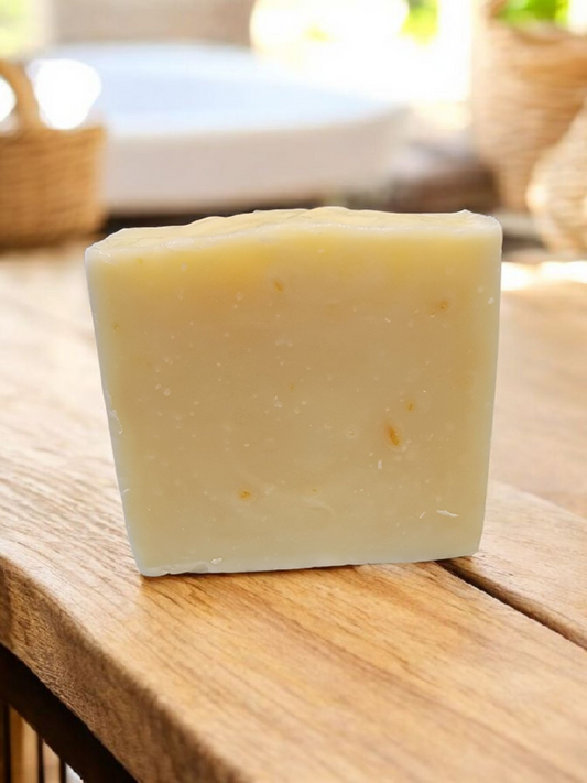 Handcrafted All-Natural Lemon Dish Soap Bar