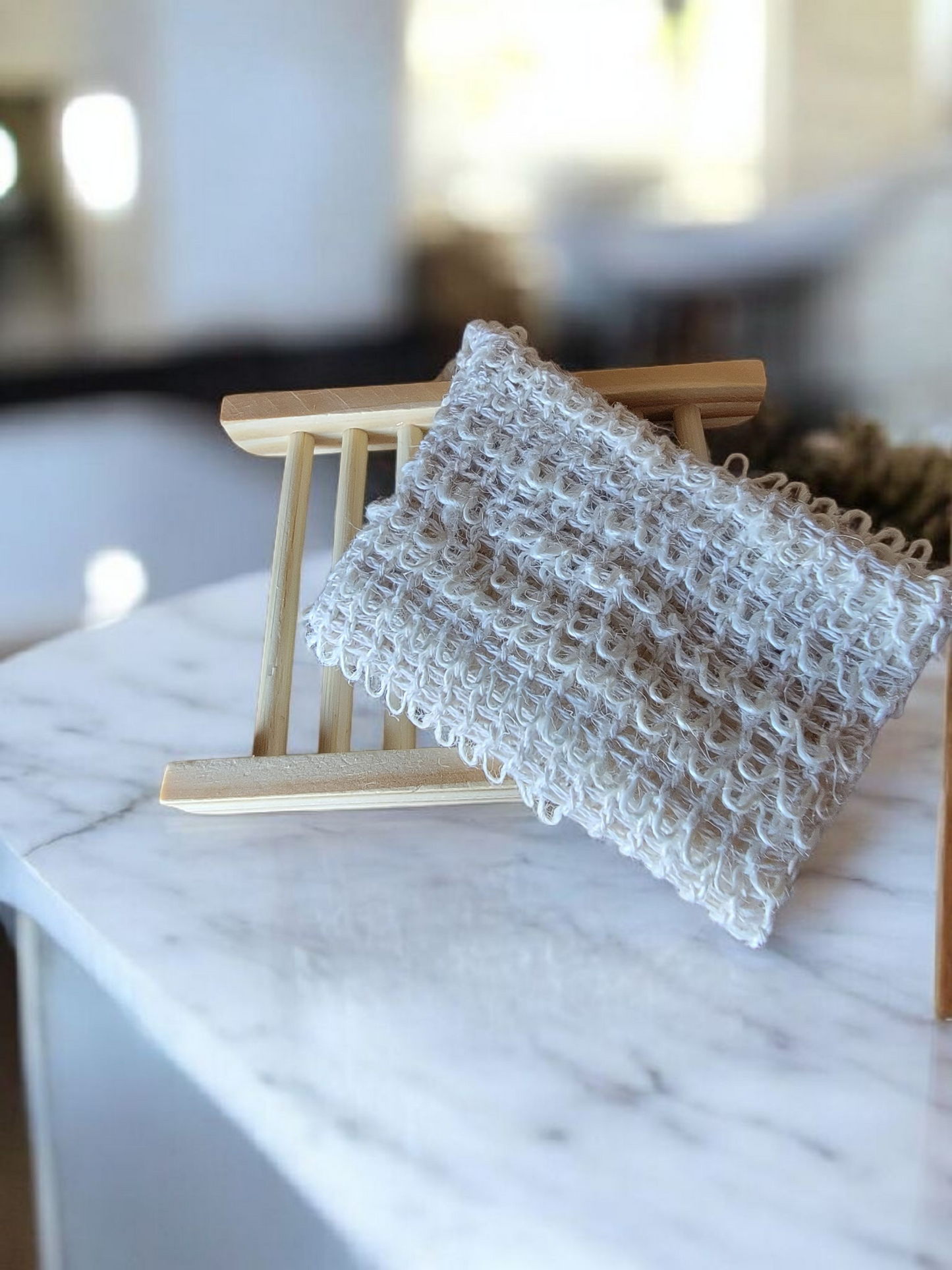 Wooden Soap Holder and Bag