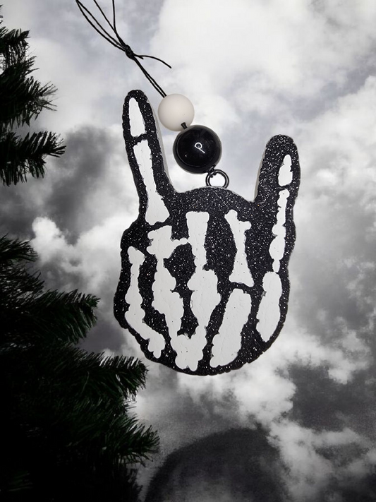 Skeleton Hand Car Freshie