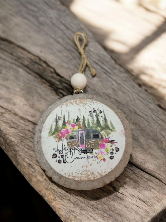 Happy Camper Car Freshie